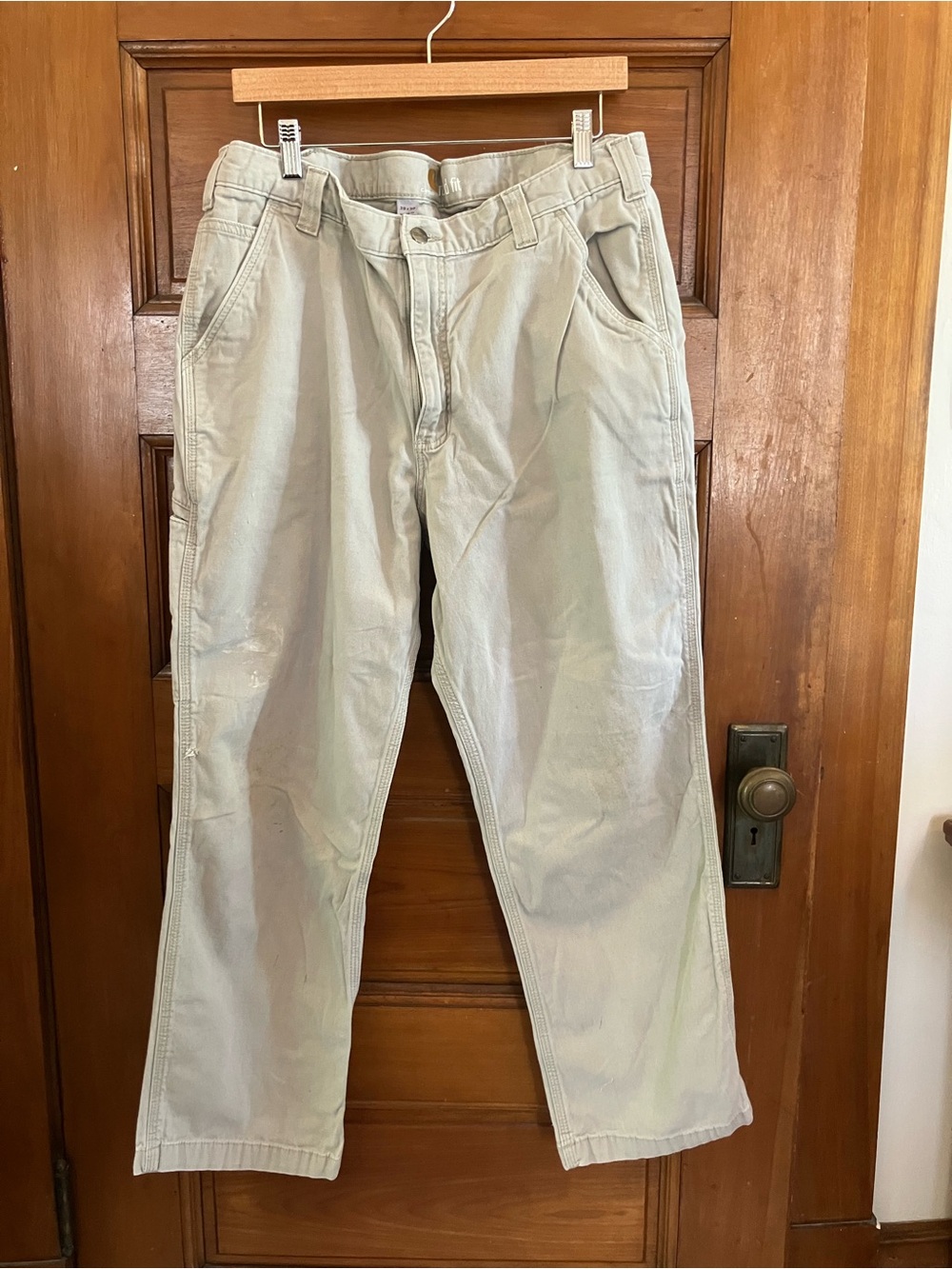 Carhartt Men's Pants in Light Tan